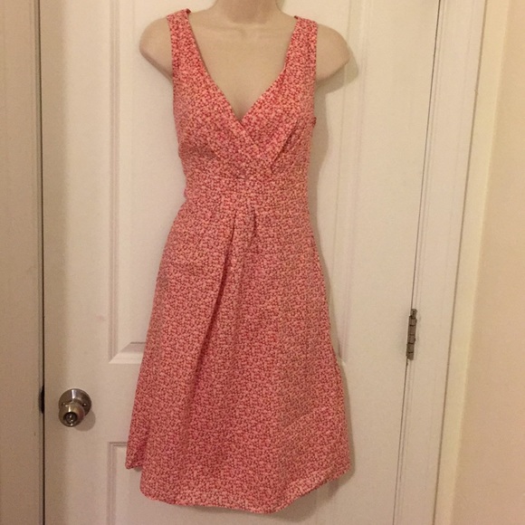 Lands' End Dresses & Skirts - Pink casual Woven Dress Sz 8 LANDS END